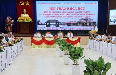 Quang cảnh Hội thảo.