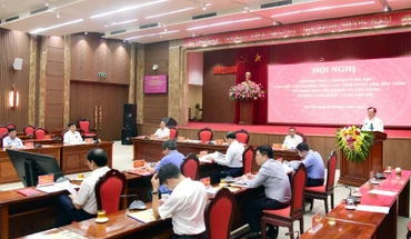 Quang cảnh buổi làm việc.