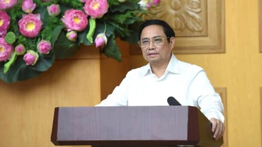 Thủ tướng Phạm Minh Chính phát biểu chỉ đạo phiên họp.