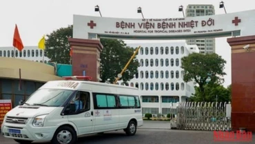 Người bệnh được đưa về Bệnh viện Bệnh Nhiệt đới Thành phố Hồ Chí Minh cách ly để được chẩn đoán và điều trị. (Ảnh tư liệu)