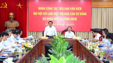 Toàn cảnh hội nghị. (Ảnh: PHẠM KIÊN)