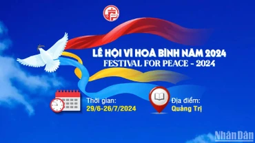 [Infographic] Lịch tổ chức các hoạt động Lễ hội Vì hòa bình 2024
