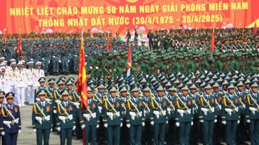 Hơn 13 nghìn cán bộ, chiến sĩ lực lượng vũ trang tham gia tổng hợp luyện cho Đại lễ 30/4.