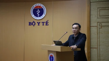 Ông Nguyễn Lương Tâm, Phó Cục trưởng Cục Y tế dự phòng (Bộ Y tế) phát biểu.