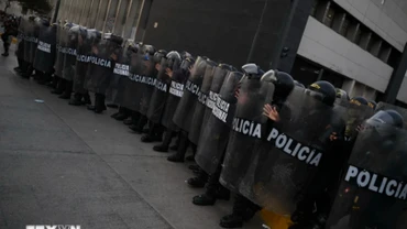 Cảnh sát Peru. (Ảnh: AFP/TTXVN)