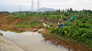 Đơn vị đã khơi kênh thoát nước