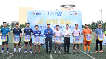 Đại diện các đội bóng tại vòng loại khu vực Đà Nẵng.