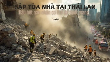 [Video] Sập tòa nhà tại Thái Lan: Hầu hết nạn nhân có thể đã thiệt mạng 