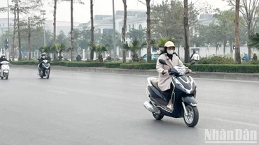 Miền bắc tiếp tục rét đậm, có nơi rét hại. (Ảnh: Đ.T)