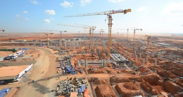 Tiến độ thi công được đẩy nhanh tại dự án Cảng hàng không quốc tế Long Thành.
