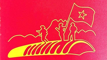Bìa cuốn Tiểu thuyết lịch sử Điện Biên Phủ bản hùng ca chiến thắng