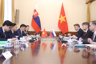 Tham vấn chính trị Slovakia-Việt Nam. (Ảnh: BNG)