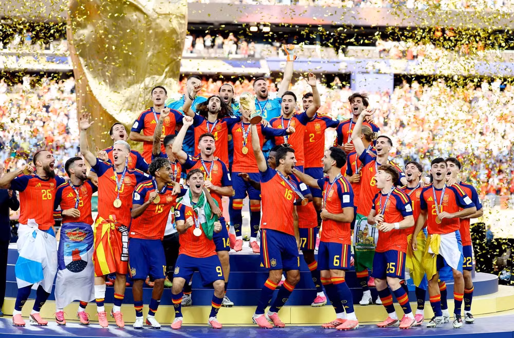 Tây Ban Nha vô địch World Cup 2026 và sẽ là nhà đồng tổ chức kỳ giải tiếp theo.