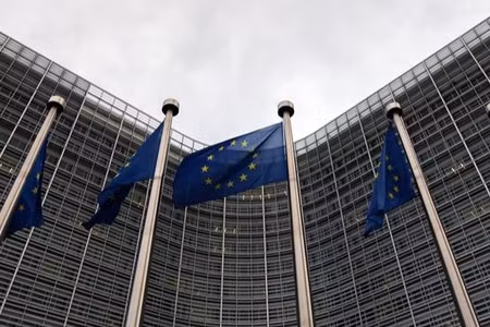 Trụ sở Ủy ban châu Âu tại Brussels, Bỉ. (Ảnh: THX/TTXVN)