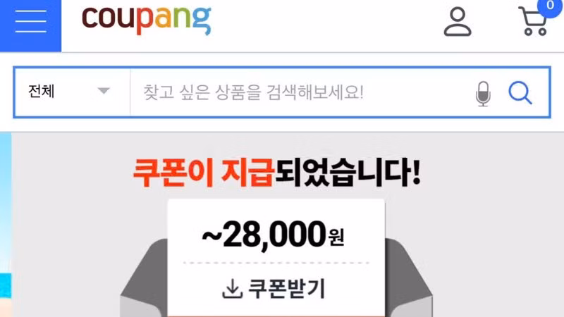 Coupang.com⁠ - một trong những tập đoàn bán lẻ trực tuyến hàng đầu Hàn Quốc đã tích cực phối hợp với Đại sứ quán xử lý. (Ảnh chụp màn hình)
