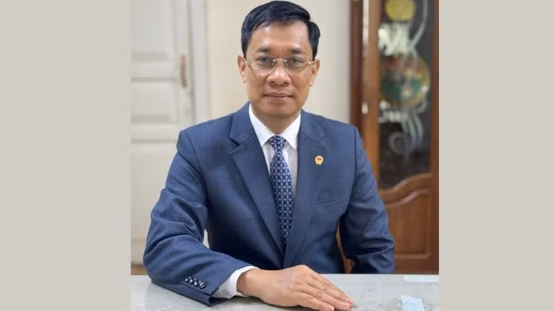 Đại sứ Việt Nam tại Mông Cổ Nguyễn Tuấn Thanh. (Ảnh: Đại sứ quán Việt Nam tại Mông Cổ cung cấp)