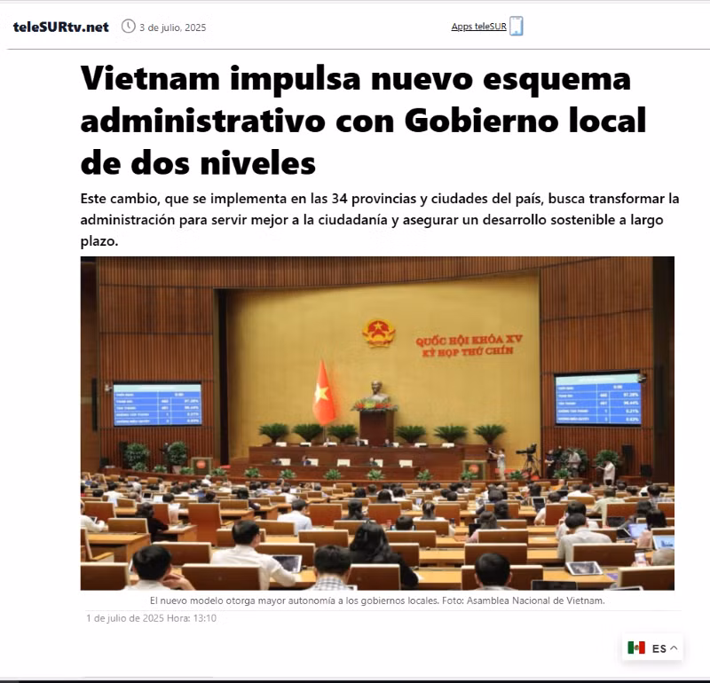 telesur-dua-tin-ve-viet-nam-chinh-thuc-van-hanh-mo-hinh-chinh-quyen-dia-phuong-2-cap.png