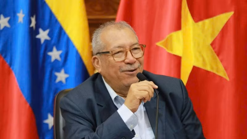 Ông Saul Ortega, Chủ tịch Nhóm Nghị sĩ hữu nghị Venezuela-Việt Nam. 