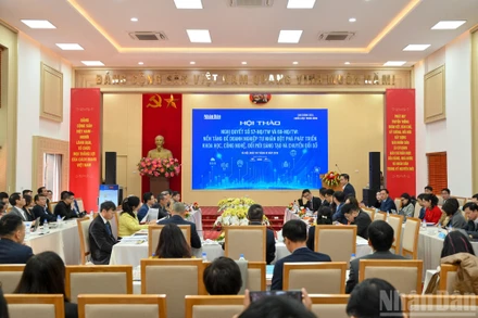 Mở đường cho doanh nghiệp tư nhân bước vào kỷ nguyên số.