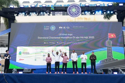 Dàn vận động viên quốc tế hàng đầu tranh tài tại giải đấu.