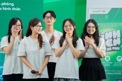 “Sinh viên thế hệ mới” 2025 trở lại với format kịch tính, hấp dẫn hơn. (Ảnh: VTV)