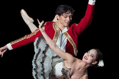 Nhà hát Nhạc Vũ kịch Việt Nam lần đầu công diễn kiệt tác ballet thế giới Don Quixote taị Việt Nam. (Ảnh: VNOB)