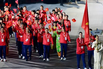 Đoàn Thể thao Việt Nam tham dự Lễ khai mạc SEA Games 33. 