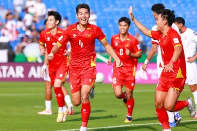 U23 Việt Nam có sự khởi đầu mãn nhãn tại Vòng chung kết U23 châu Á 2026. (Ảnh: VFF) 