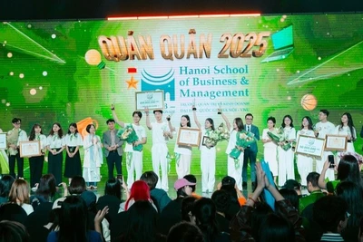 Đội HSB giành Quán quân chương trình truyền hình thực tế “Sinh viên thế hệ mới 2025”. (Ảnh: VTV)