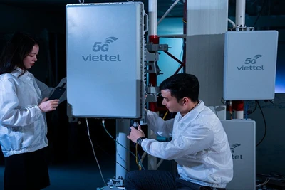 Sản phẩm trạm gốc 5G đã được triển khai tại nhiều tỉnh, thành phố trong nước.