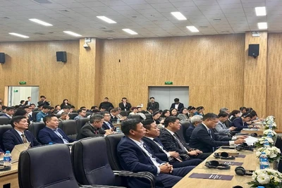 Quang cảnh Hội thảo quốc tế về Hợp tác nghiên cứu, phát triển (R&D) và kết nối doanh nghiệp Việt Nam-Hàn Quốc.