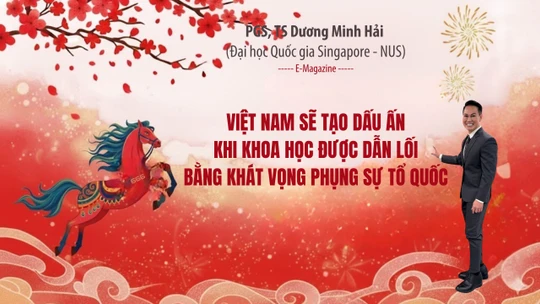  Việt Nam sẽ tạo dấu ấn khi khoa học được dẫn lối bằng khát vọng phụng sự Tổ quốc 