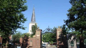 Khuôn viên Đại học Harvard tại thành phố Cambridge, bang Massachusetts, Mỹ. (Ảnh: Tân Hoa xã)