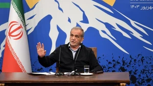 Tổng thống Iran Masoud Pezeshkian. (Ảnh: Tân Hoa xã)