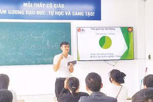 Cuộc họp phụ huynh tại Trường cao đẳng công nghệ cao Hà Nội.