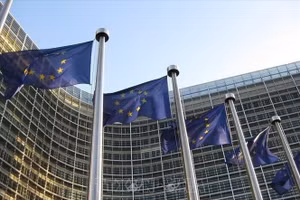 Trụ sở Ủy ban châu Âu tại Brussels, Bỉ. (Ảnh: IRNA/TTXVN)