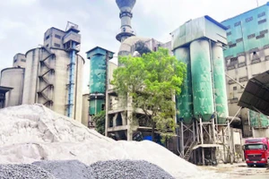 Nhà máy xi-măng Sông Thao (Phú Thọ). (Ảnh: ĐỨC TÙNG)