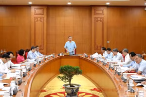 Quang cảnh cuộc làm việc.