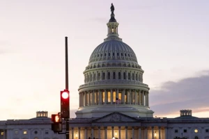 Tòa nhà Quốc hội Hoa Kỳ. (Ảnh: Xinhua)