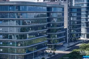 Dự án Khu công viên phần mềm số 2 tại Đà Nẵng. (Ảnh: ANH ĐÀO)