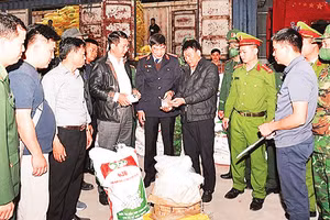 Chuyên án 135VL thu giữ 50,7 tấn caffeine.