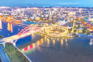 Một góc thành phố Hải Phòng. (Ảnh: ĐỨC NGHĨA)