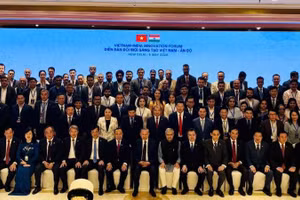 Diễn đàn Đổi mới sáng tạo Việt Nam-Ấn Độ diễn ra tại New Delhi trong khuôn khổ chuyến thăm cấp Nhà nước tới Ấn Độ của Tổng Bí thư, Chủ tịch nước Tô Lâm.