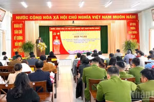 Quang cảnh hội nghị.
