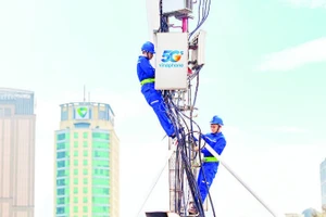 Phủ sóng mạng 5G.