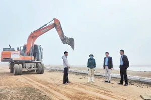 Mặt bằng Khu tái định cư thôn Mỹ Phong, xã Công Chính.