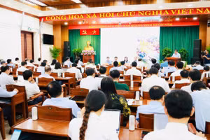 Quang cảnh hội nghị.