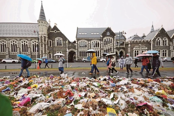 An ninh tại New Zealand đã được hạ thấp từ mức cao nhất trong lịch sử hôm 15-3 (Ảnh: STT)