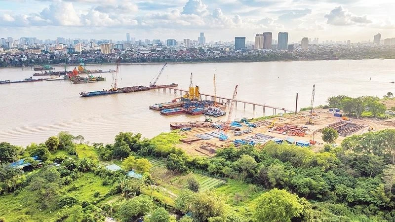 Các dự án cầu vượt sông Hồng đẩy nhanh tiến độ, tập trung giải quyết vướng mắc mặt bằng