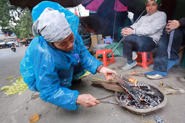 Hà Nội trong đợt rét kỷ lục ảnh 16